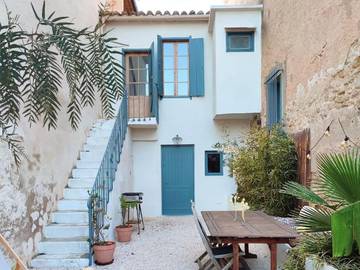 Gîte pour 4 personnes, avec jardin, animaux acceptés à Alignan-du-Vent