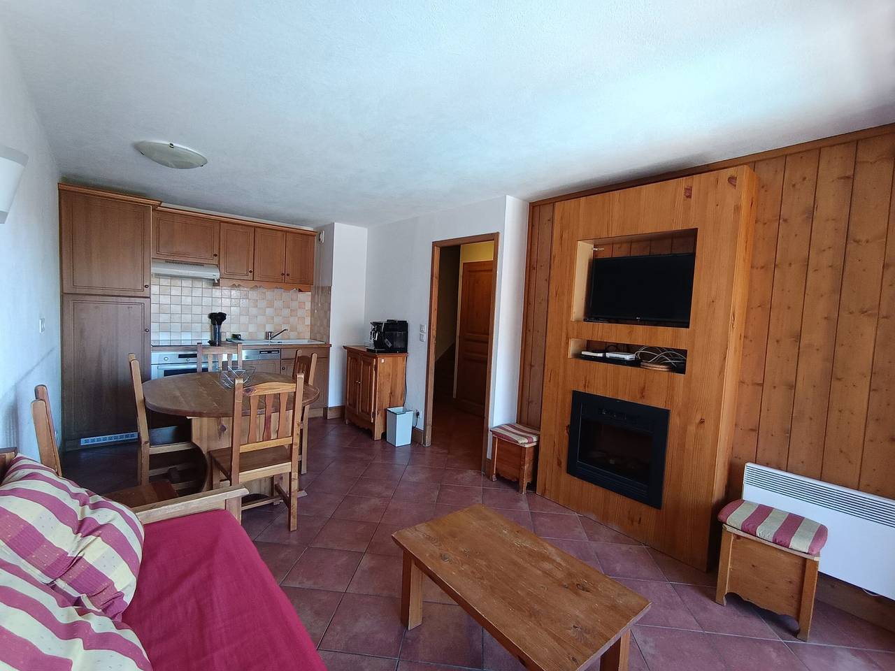 Appartement entier, Duplex avec garage, proche des pistes de ski in Montgenèvre, Région de Briançon