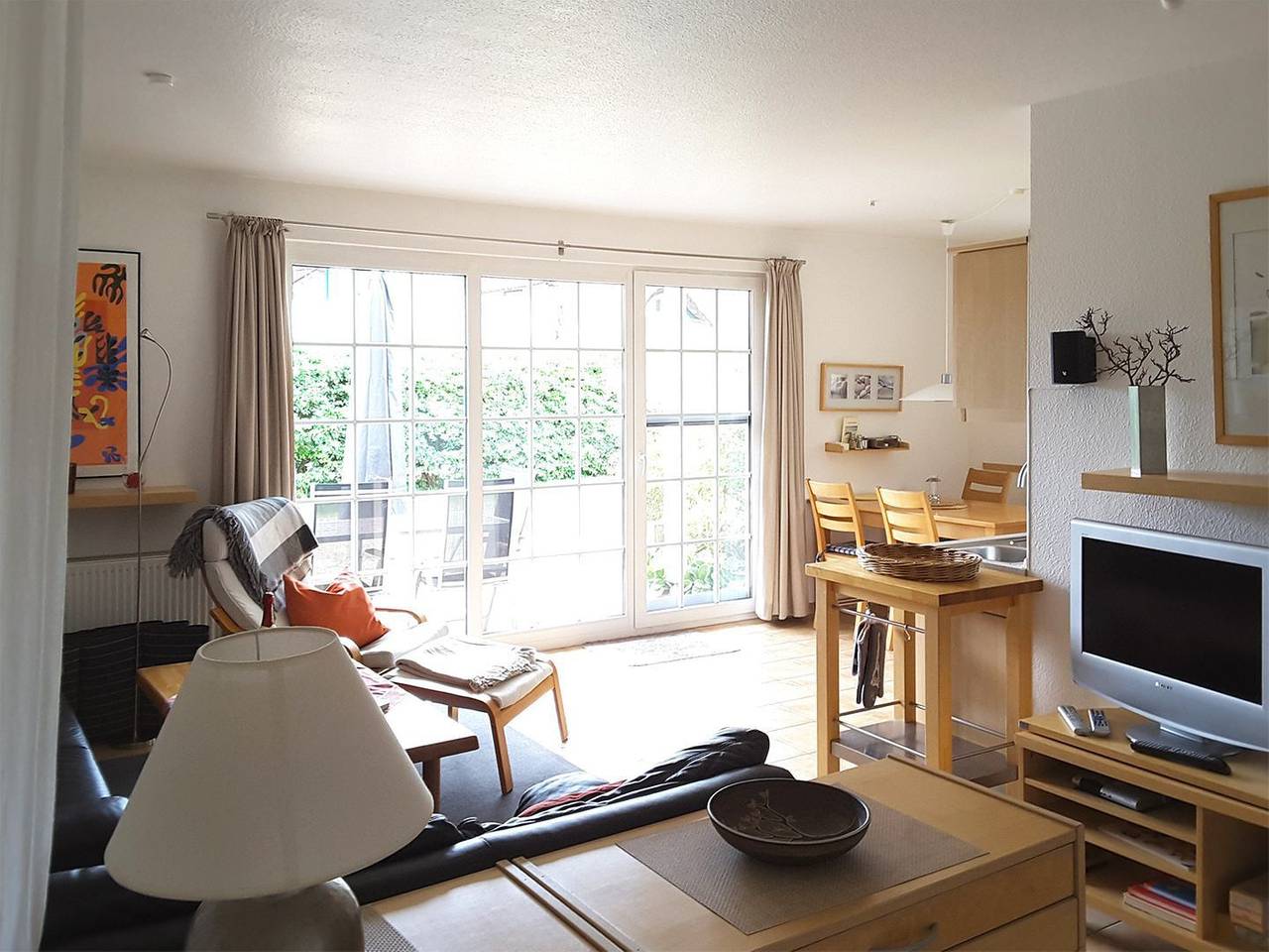 Ganze Wohnung, Gemütliche Erdgeschosswohnung mit Süd-Terrasse, Wlan, Waschmaschine, max. 4 P. in Prerow, Fischland - Darß - Zingst