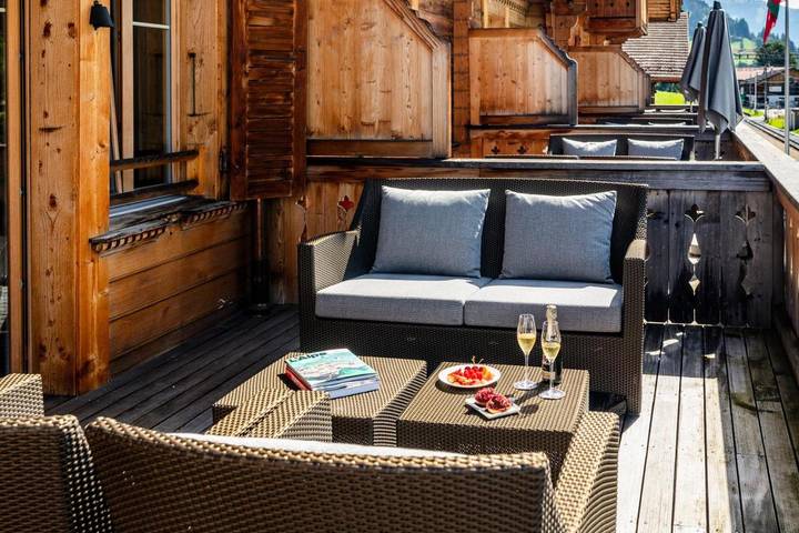 Hôtel pour 2 personnes, avec vue et balcon à Rougemont - 3