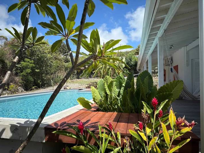 Villa pour 3 personnes, avec piscine et terrasse dans Marie-Galante - 2