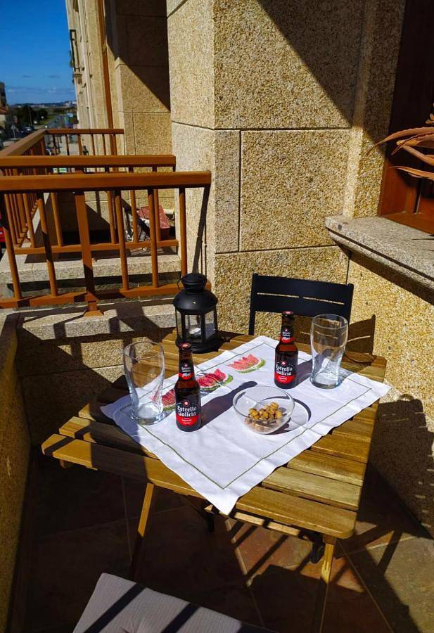 Apartamento de férias para 3 pessoas, com varanda em Sanxenxo