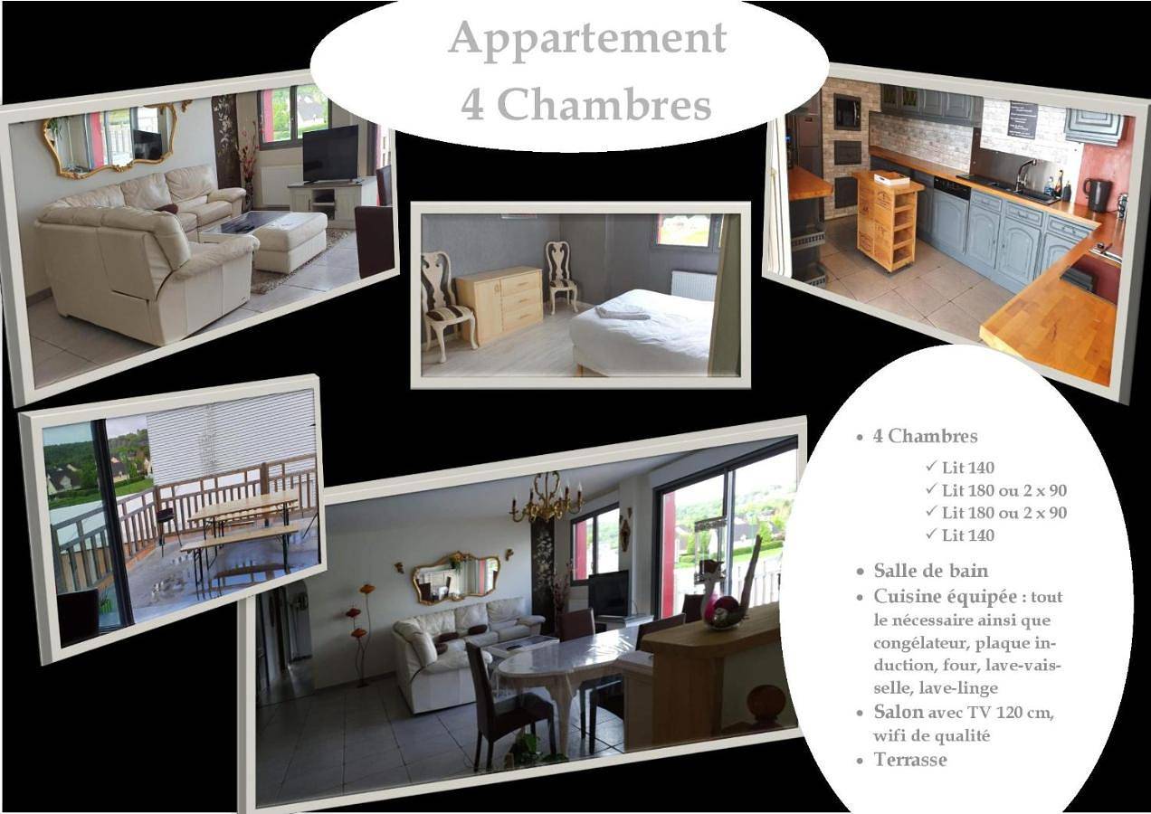 Appartement entier, Appartement 4 chambres Sur la Cave in Givet (homonymie), Parc naturel régional des Ardennes