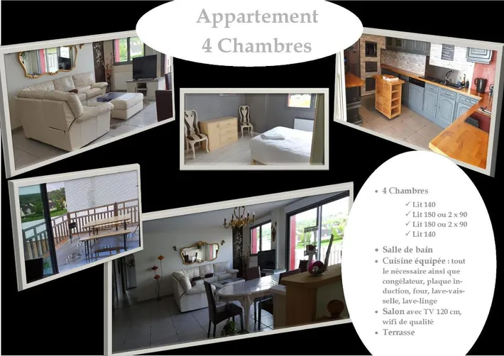 Apartamento de vacaciones para 8 personas, con terraza - 1