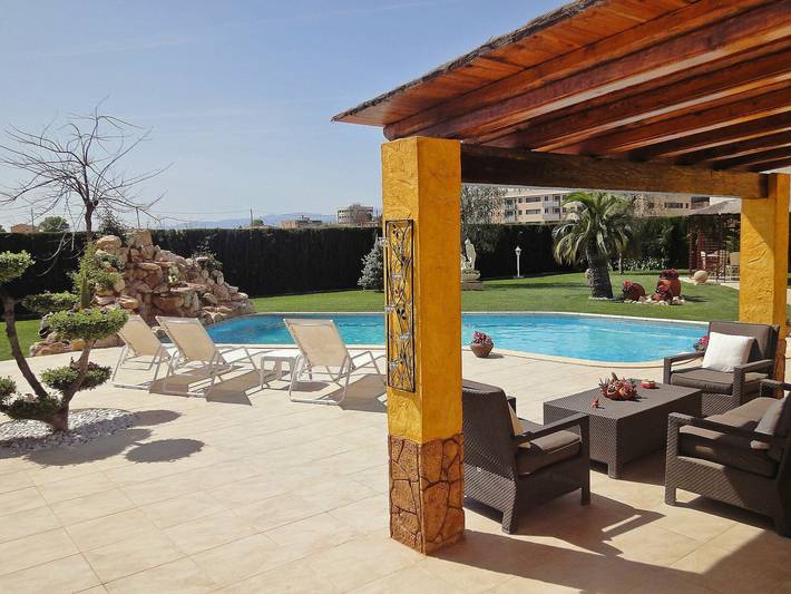 Apartamento para 6 personas, con jardín y jacuzzi en La Aldea
