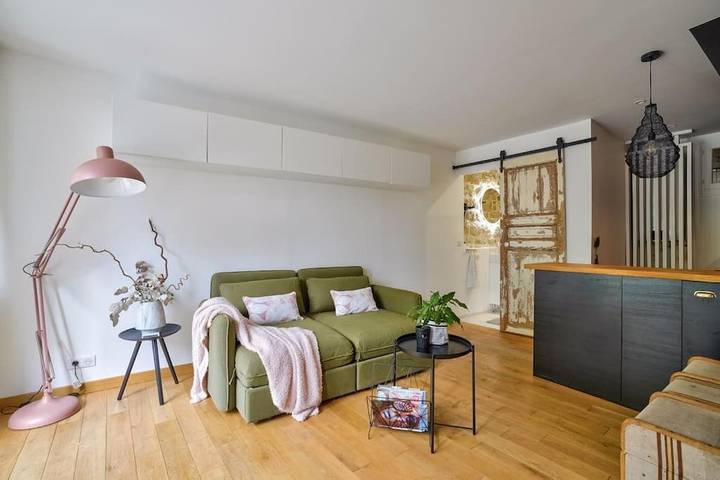 Gîte pour 2 personnes, avec vue et jardin, animaux acceptés à Auvers-sur-Oise