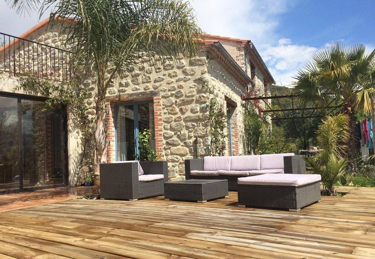 Double Room with Mountain View in Eus, Région de Prades