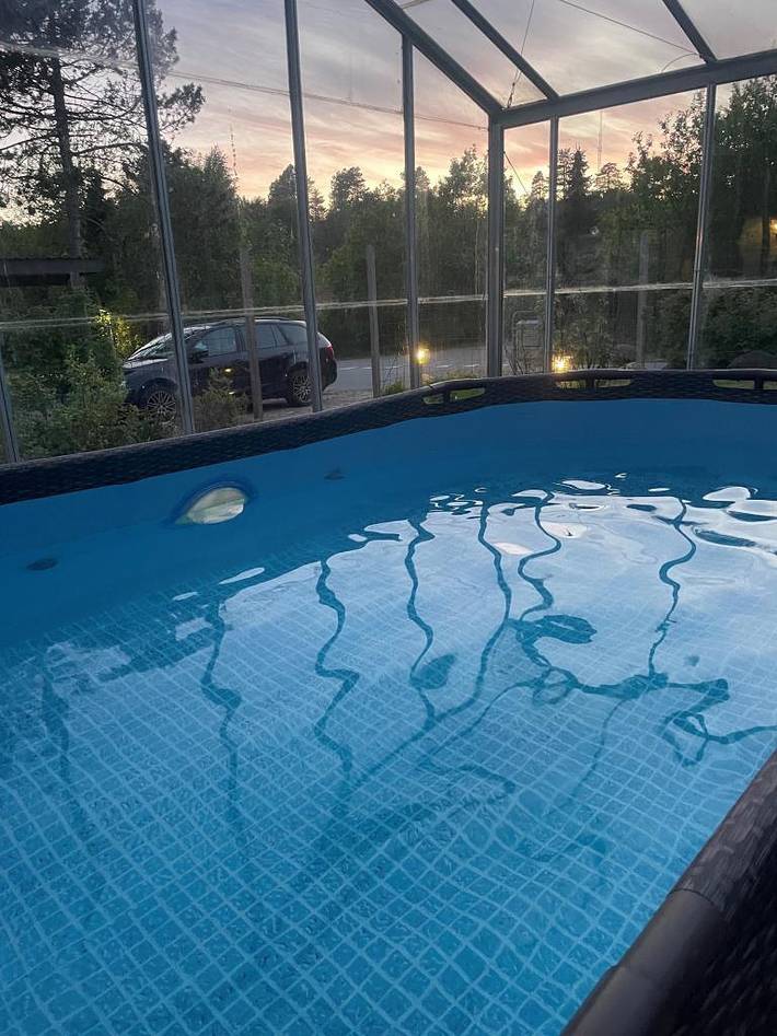Großzügiges, neu renoviertes Ferienhaus nahe Ebeltoft mit Wildnisbad und Pool im Gewächshaus in Ebeltoft (Stadt), Ebeltoft
