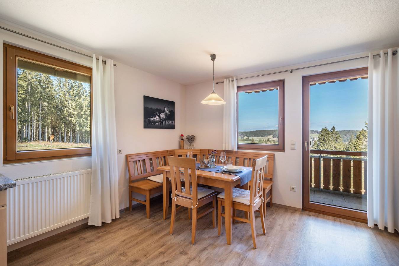 Ganze Wohnung, Ferienwohnung 'Kleeblatt' - Dein Zuhause mit Wohlfühlgarantie in Schonach im Schwarzwald in Schonach, Südschwarzwald