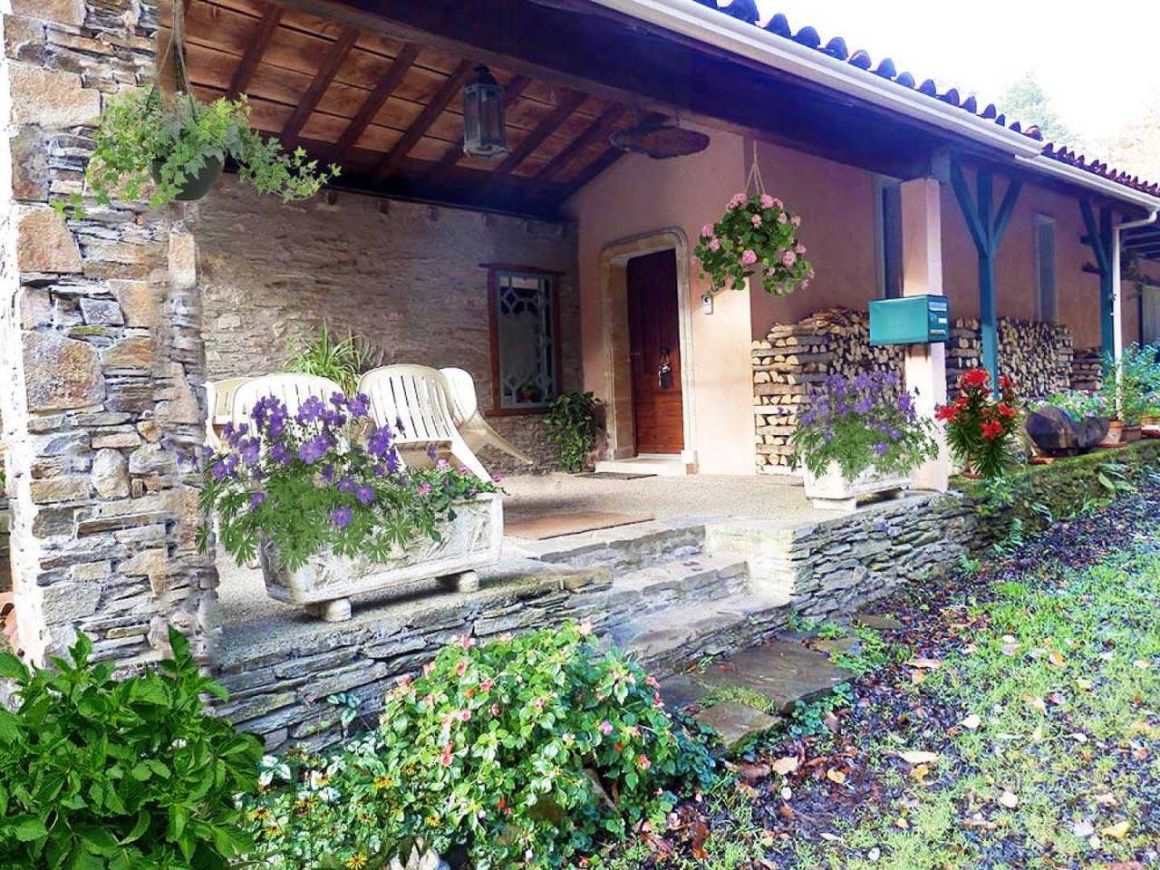 Gîte für 8 Personen mit Terrasse in Les Martys, Carcassonne und Umgebung