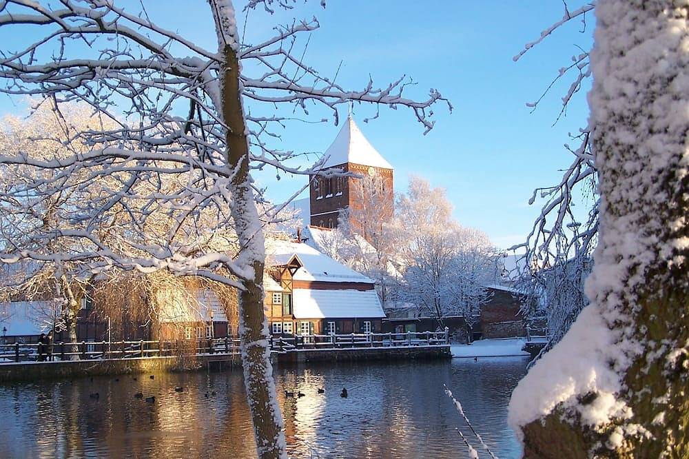 Vacation home at the mill pond in Teterow, Lagos de Mecklenburg