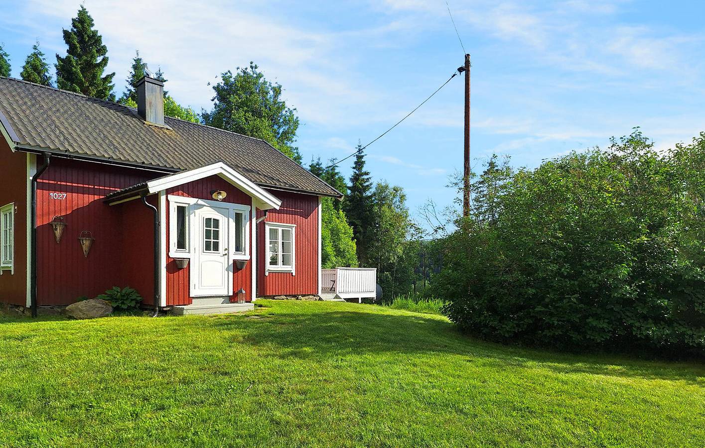 Ferienhaus für 7 Personen mit Garten in Halden