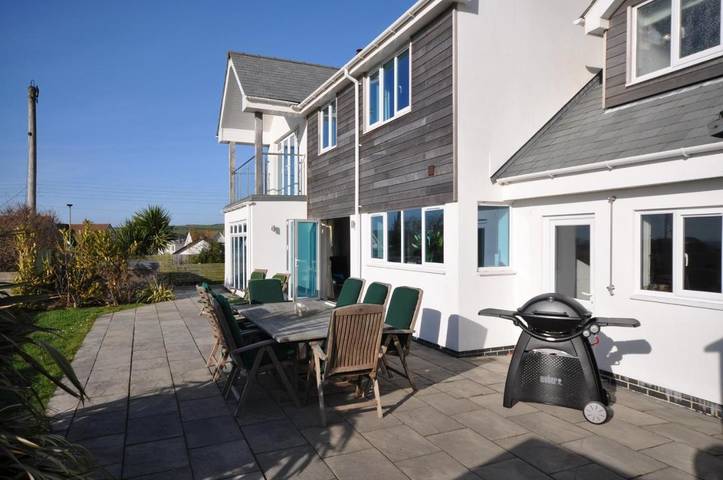 Maison de vacances pour 8 personnes, avec vue et jardin, animaux acceptés à Croyde