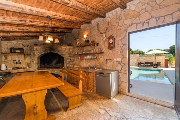 Villa pour 12 personnes, avec jardin et piscine à Loborika - 3