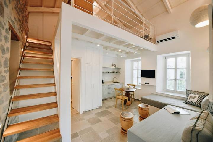 Appart’hôtel pour 4 personnes, avec Balcon et Jardin