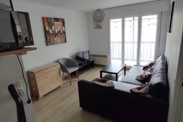 Location de vacances pour 4 personnes, avec jardin et balcon à Villers-sur-Mer