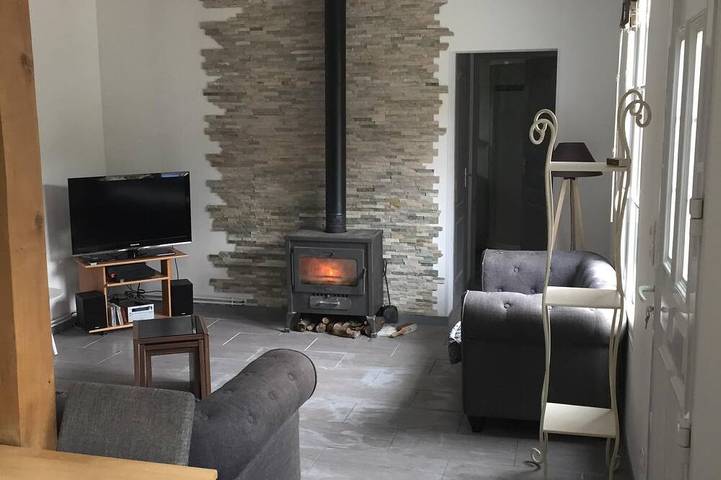 Maison de vacances pour 6 personnes, avec jacuzzi ainsi que jardin et terrasse