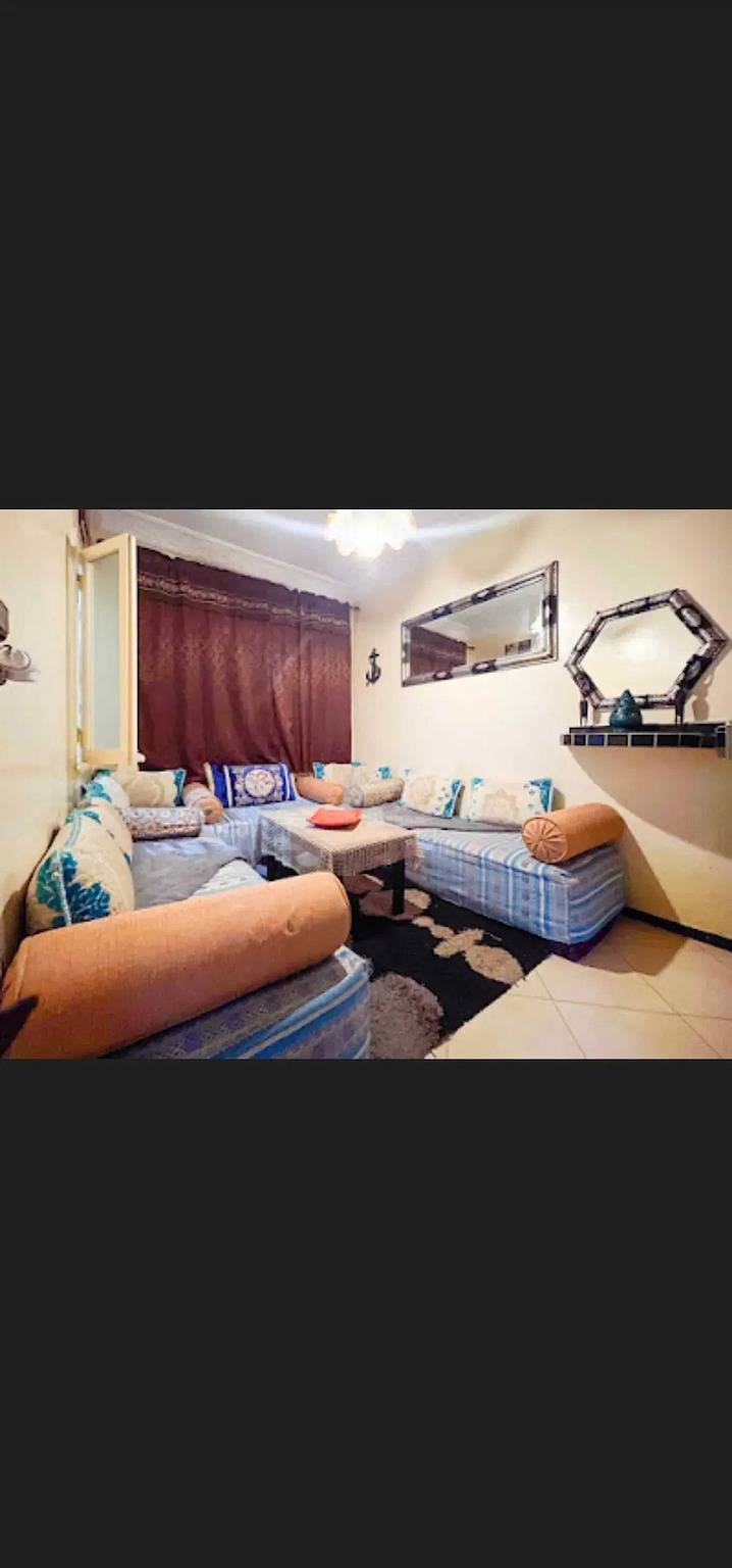 Ganze Wohnung, Geräumige Apartment in Agadir, 75 m² mit privatem Garten in Agadir, Region Souss-Massa-Drâa
