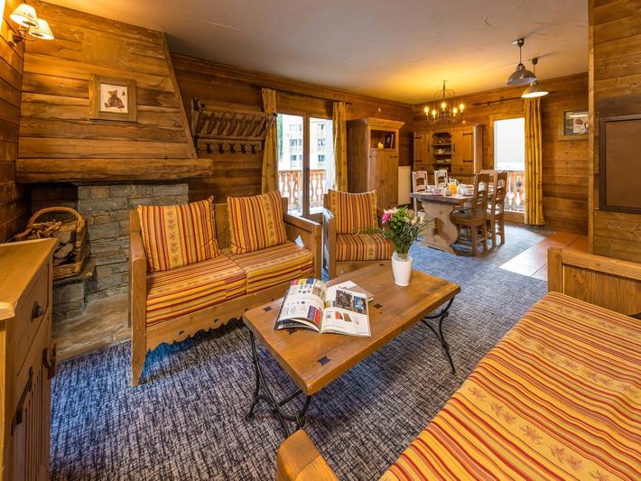 Chalet pour 8 personnes, avec piscine et balcon, animaux acceptés dans Les Arcs - 2