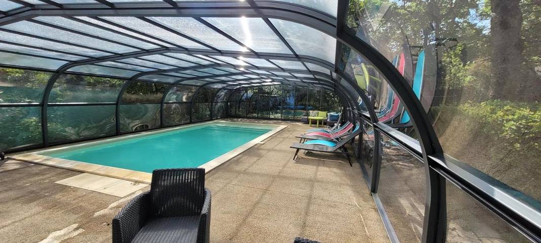 Casa de vacaciones para 15 personas, con vistas además de piscina y jardín, Se admiten mascotas - 1