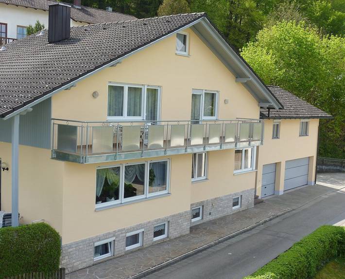 Ferienwohnung für 4 Personen, mit Balkon und Balkon/Terrasse