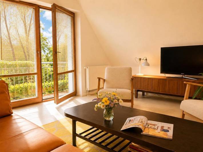 Ferienwohnung für 4 Personen, mit Terrasse und Garten sowie Sauna und Ausblick in Leck - 2