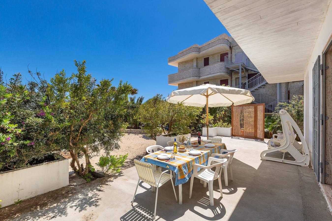 Ferienhaus für 8 Personen mit Garten in Porto Cesareo, Golf von Tarent