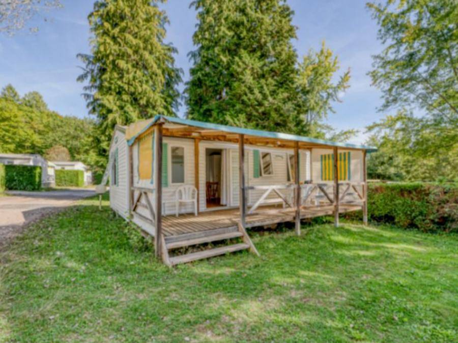 Camping Paradis Le Coiroux - Mobilheim 4 personen - Mobilheim Classique 2ch 4p S in Aubazines, Brive-la-Gaillarde und Umgebung