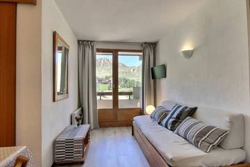 Gîte pour 4 personnes, avec balcon dans Plagne Soleil