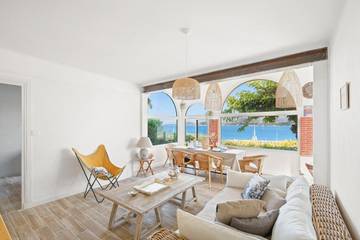 Location de vacances pour 6 personnes, avec jardin et vue dans Port des Oursinières