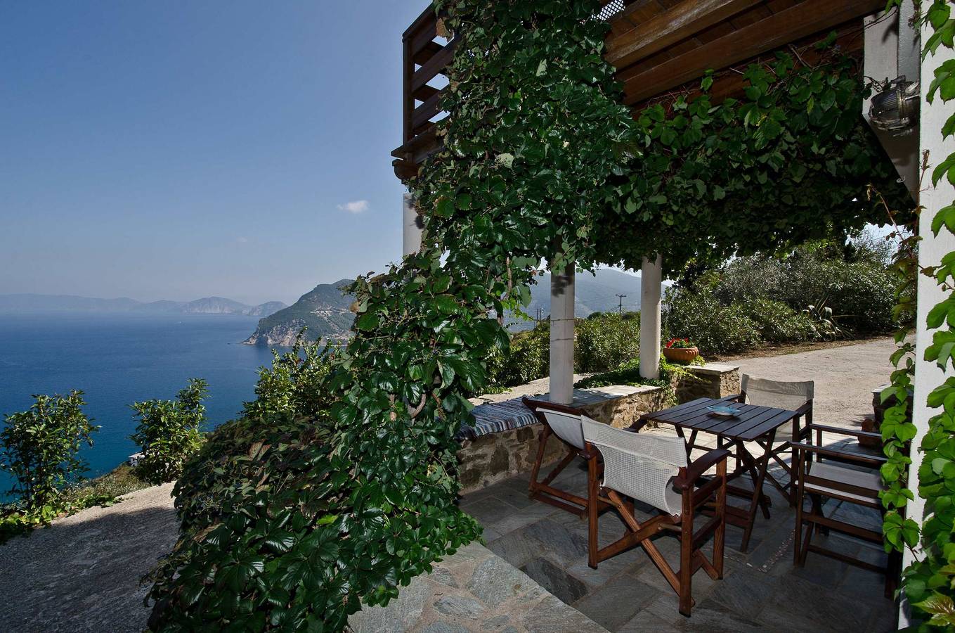 Ganze Wohnung, Stolios Skopelos - Erato Deluxe Panoramic View in Skopelos Stadt, Sporaden