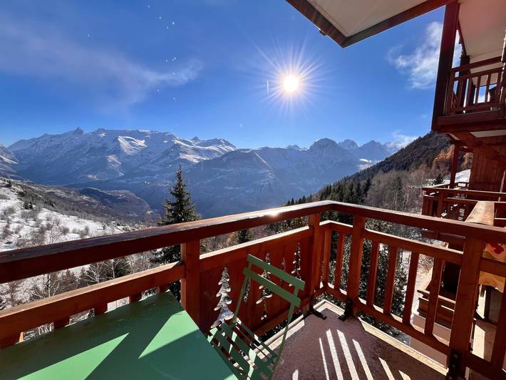 Gîte pour 4 personnes, avec balcon à Auris - 2