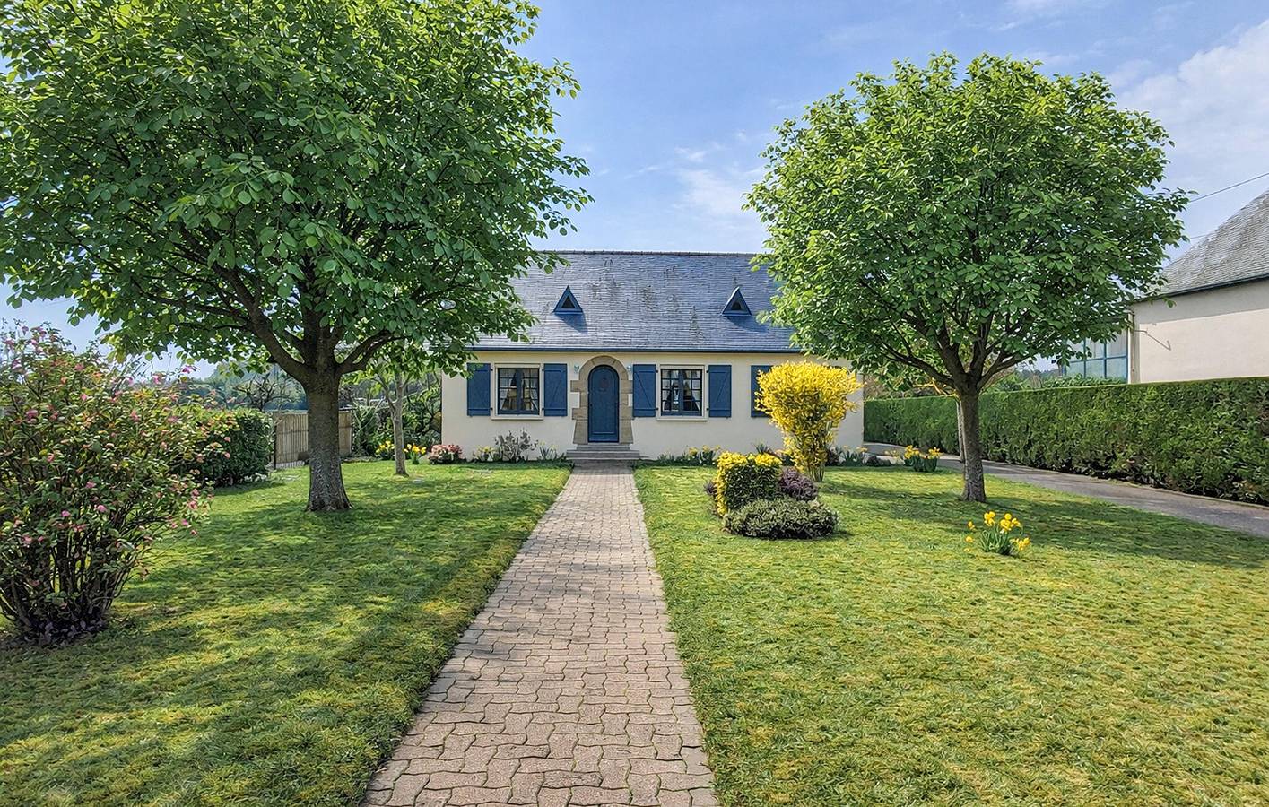 Acogedor apartamento costero con aparcamiento y jardín in La Fresnais, Bahía del Monte Saint-Michel