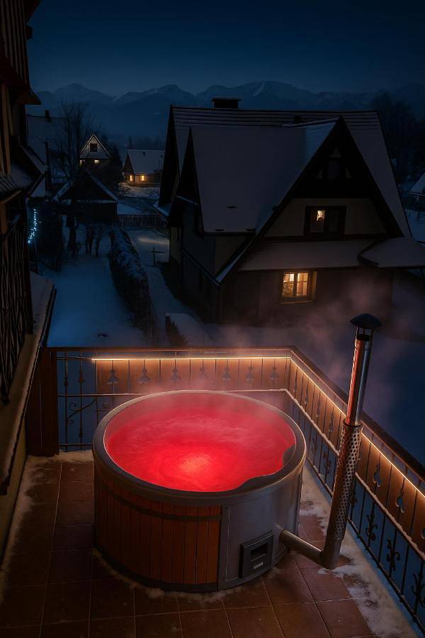 Ferienhaus für 27 Personen, mit Sauna und Whirlpool sowie Balkon - 1