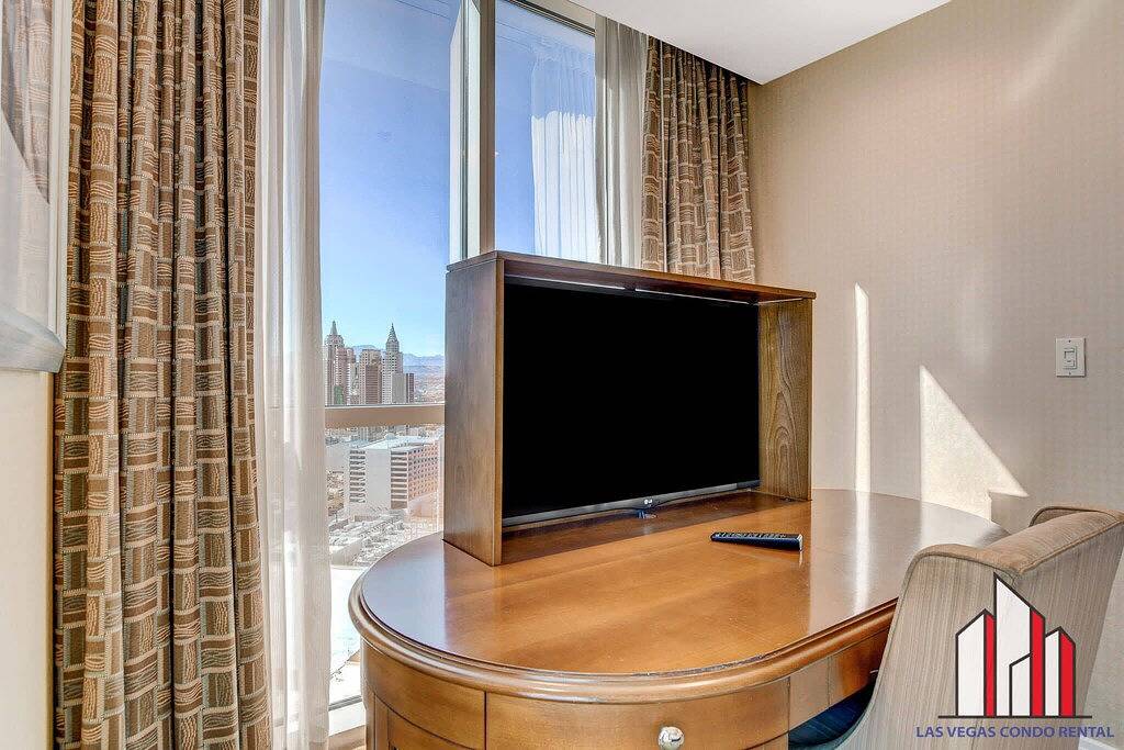 Ganze Wohnung, Mgm Signature-28-602 1Br 2Ba Balcony Jacuzzi Suite in Las Vegas Strip, Paradise
