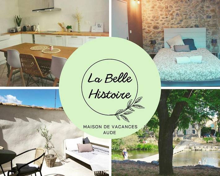 Ferienhaus für 9 Personen, mit Terrasse und Ausblick in Bize-Minervois