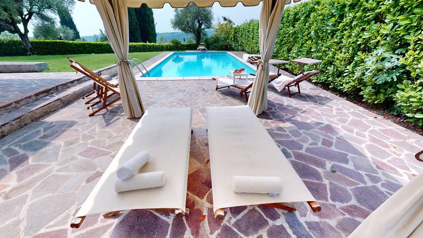 Villa für 6 Personen, mit Seeblick und Garten, mit Haustier am Gardasee - 3