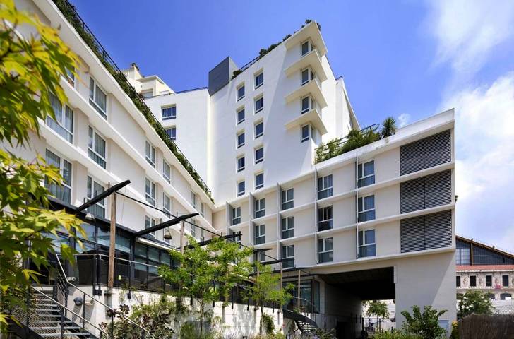 Hôtel pour 2 personnes, avec terrasse et vue dans Gare De Marseille Saint Charles