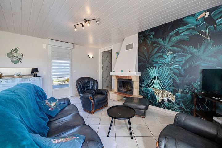 Gîte 'Gite La Landette' avec terrasse privée, jardin privé et Wi-Fi in Lapenty, Région d'Avranches