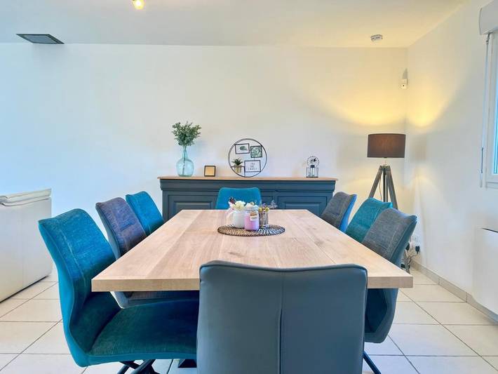 Location de vacances pour 8 personnes, avec jardin et terrasse à Audembert