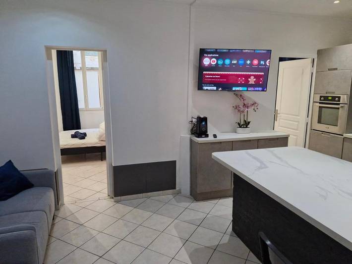 Gîte pour 5 personnes, avec terrasse dans Gare De Nice Riquier - 3