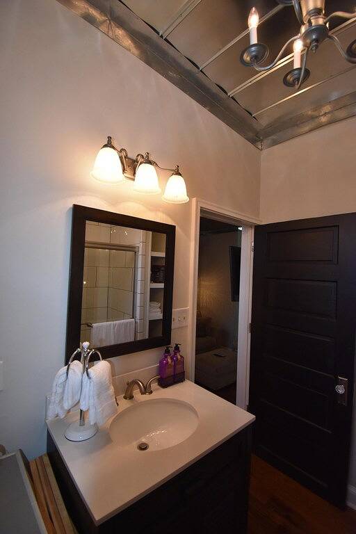 Die Hütte des historischen South Main Arts District, Walk Everywhere Downtown in Memphis, Tennessee