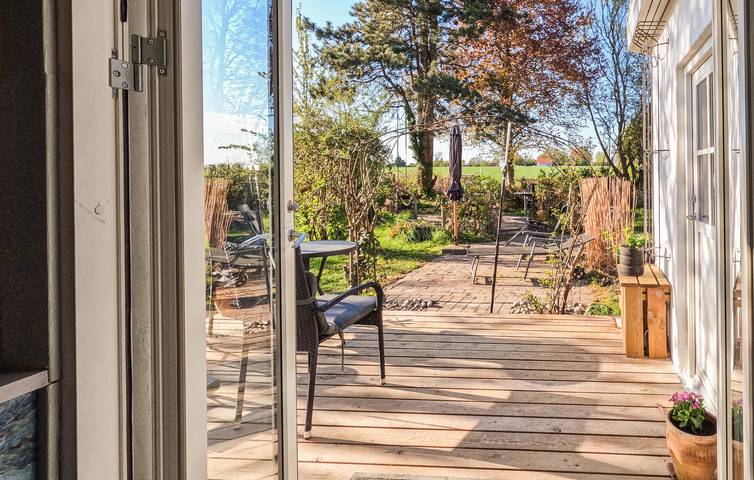 Ferienhaus für 7 Personen mit Terrasse in Råbylille Strand, Vordingborg und Umgebung