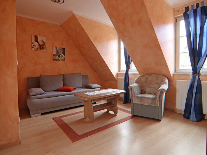 Ferienwohnung für 3 Personen, mit Garten, kinderfreundlich an der Müritz