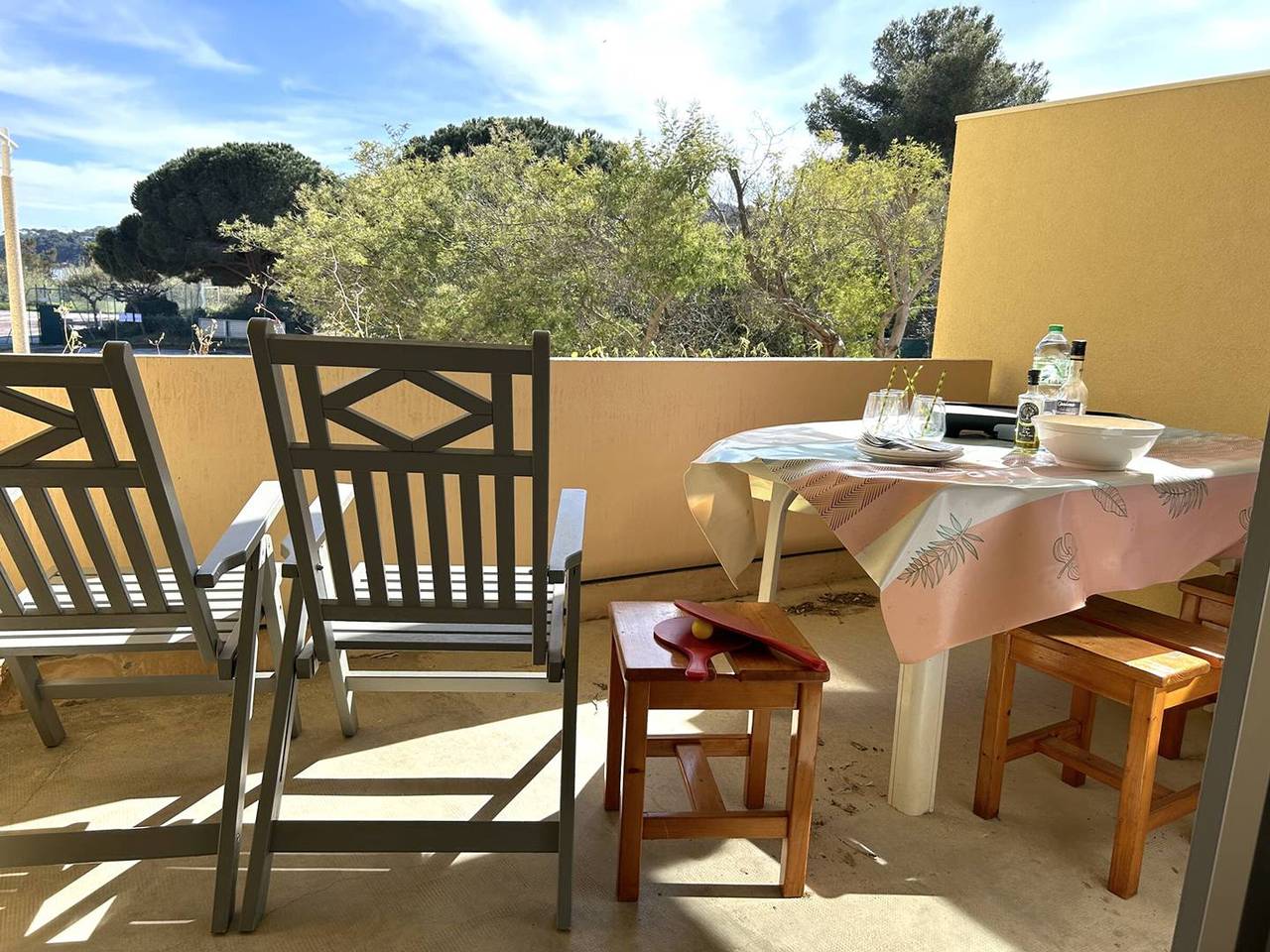 Apartamento entero, Estudio para 4 personas con terraza en Bormes-les-Mimosas in Bormes-les-Mimosas, Parque nacional Port-Cros