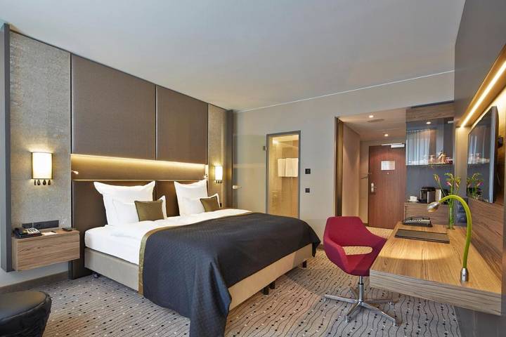 Hotel für 3 Personen, mit Ausblick und Sauna, mit Haustier in Berliner Mauer - 2