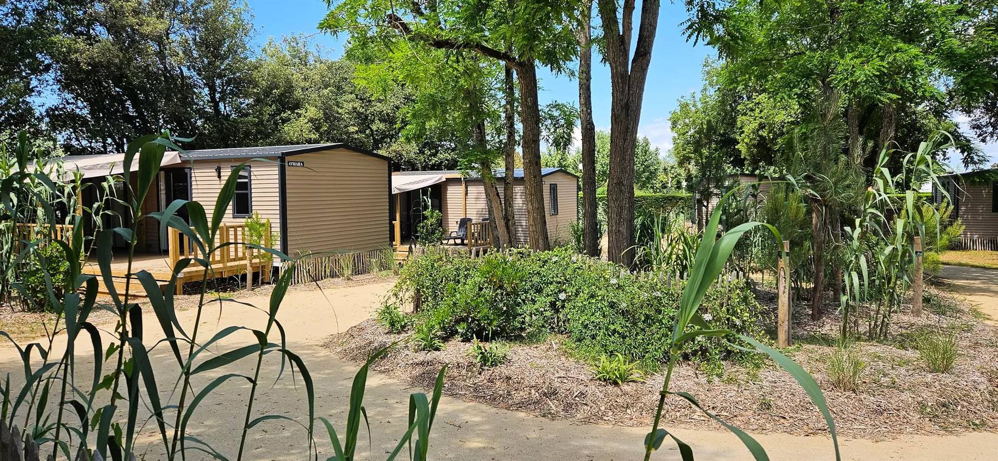 Cottage Cahita -  18 m² - terrasse bois semi-couverte - 1 chambre 2 personnes in Saint-Jean-de-Monts, Vendée