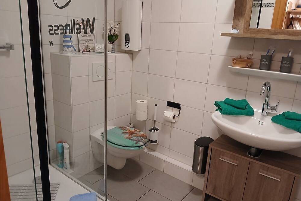 Ganze Wohnung, Tolle zentrale  moderne Ferienwohnung in Büsum 1-3 Pers. mit Terrasse in Büsum, Nordseeküste