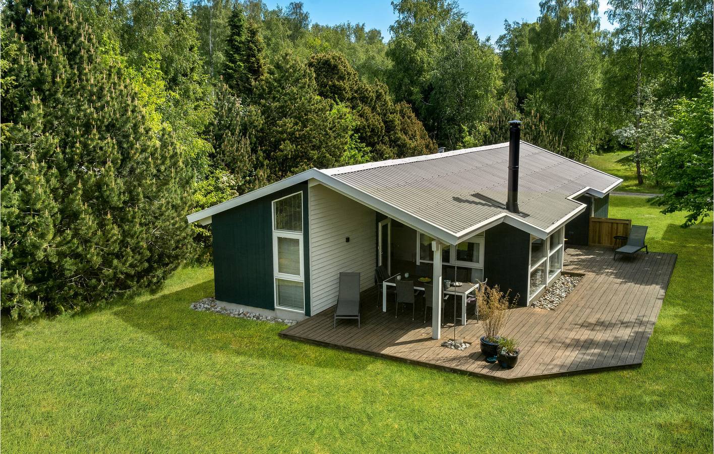 Ferienhaus für 6 Personen mit Sauna in Samsø