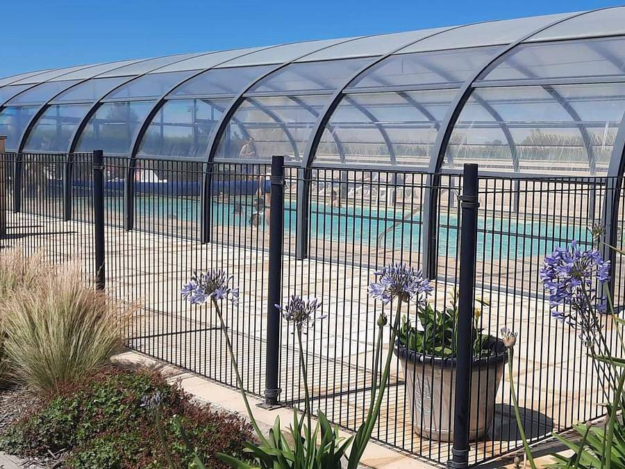 Flower Camping Omaha Beach - Accommodatie 2 personen - Cyclo Lodge 8m² (1 slaapkamer) in Omaha Beach, Vierville-sur-Mer